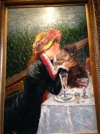 Framed art by artist E Penke