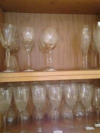 More of the many stemware selections