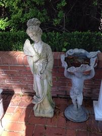 Yard statues