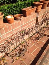 Wall hangings and terra-cotta pots