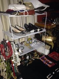 Designer shoes and more jewelry