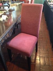One of 6 identical  dining chairs