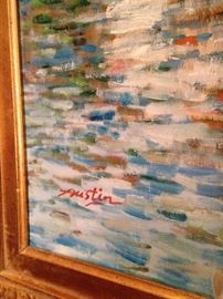 Framed art by Austin