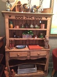 Good-looking antique hutch
