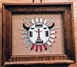 The Chiracaua Sun Sand Painting