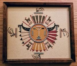 The Chiricahua Sun Sand Painting