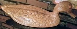 CasCarved Wood Duck