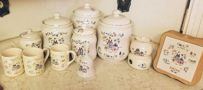 Country Themed Canisters and more