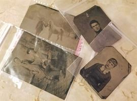 Antique Tintype Photos