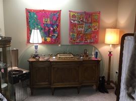 Fun Holiday Scarves and Karges Buffet