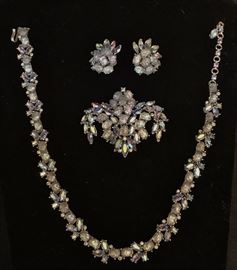 Trifari Suite.  Much more blue in person.