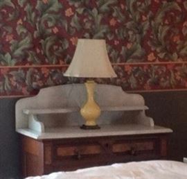 (As of the moment this piece which had gone into storage during the sale of the house is missing pieces)