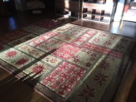 Large wool rug