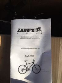 Trek 3500, 2005 bicycle new in box