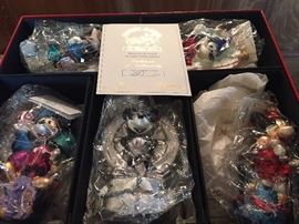 Christopher Radko Limited Edition Mickey Mouse "70 Happy Years" ornament set (4 sets available)