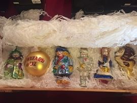 Wizard of Oz ornament set