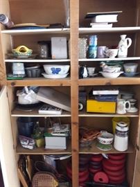 Items in cabinet