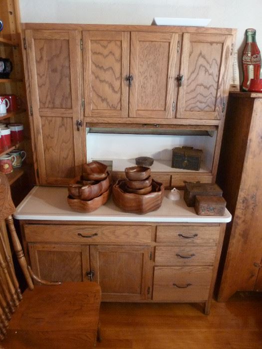 Antique Hoosier cabinet