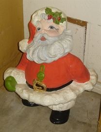 Vintage ceramic Santa Claus