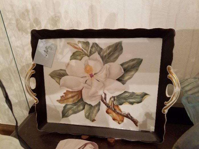 Hand Painted Porcelain tray
