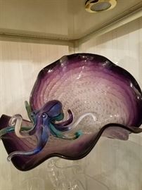 Fabulous glass octopus