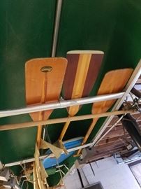 Canoe oars