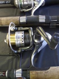 Fishing gear Berkley - Ugly Stik - Daiwa - Trout Seeker -Quantum - Cardinal - Shimano & others