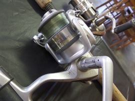 Fishing gear Berkley - Ugly Stik - Daiwa - Trout Seeker -Quantum - Cardinal - Shimano & others