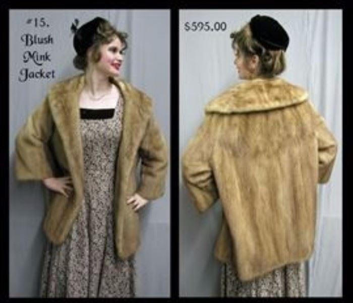 7. Blush Mink Jacket - $595.00