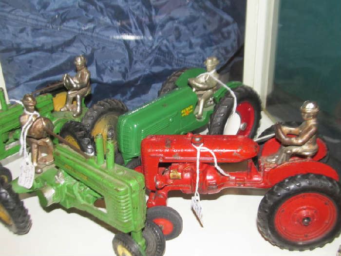 Large selection of vintage farm toys - many more than pictured