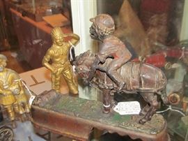 Spize a Mule working