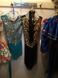 Large collection of Girls costumes 
