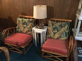 Heywood Wakefield side chairs. Available as BUY IT NOW.