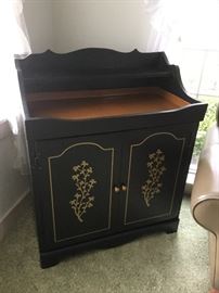 Solid copper lined dry sink