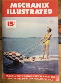 1950's, 1960's, & 1970's Mechanix Illustrated & Popular Science Magazines...