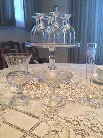  Glass and Crystal Set   http://www.ctonlineauctions.com/detail.asp?id=654876