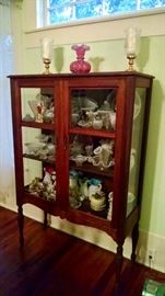 Antique Showcase ..Stunning...The perfect size to display all your treasures!