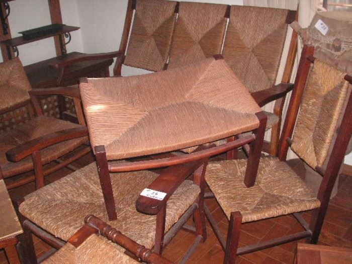1950s Rush furniture