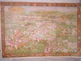 1935 Don Bloodgood Exposition map original