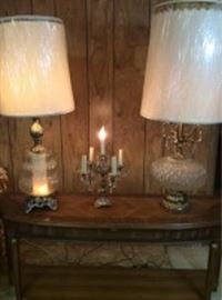 029 Glass And Crystal Lamps