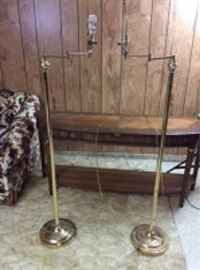 037 Brass Floor Lamps