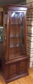 050 A Frame Curio Cabinet