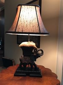 Great designer lamp...note the outstanding shades on all the lamps