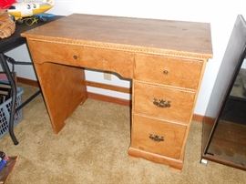 solid wood desk