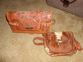 leather & cowhide purses
