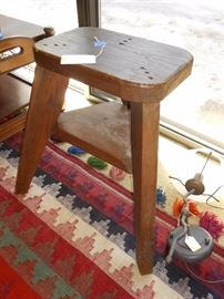 wood stool