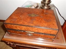 antique sewing box