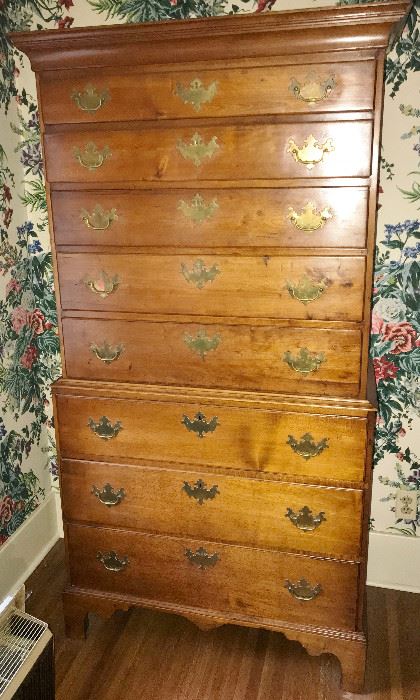 Early highboy dresser