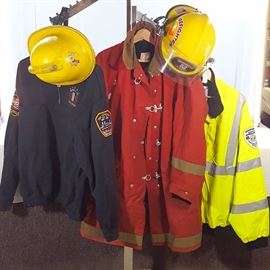 Misc Fire Fighter Helmets Jackets