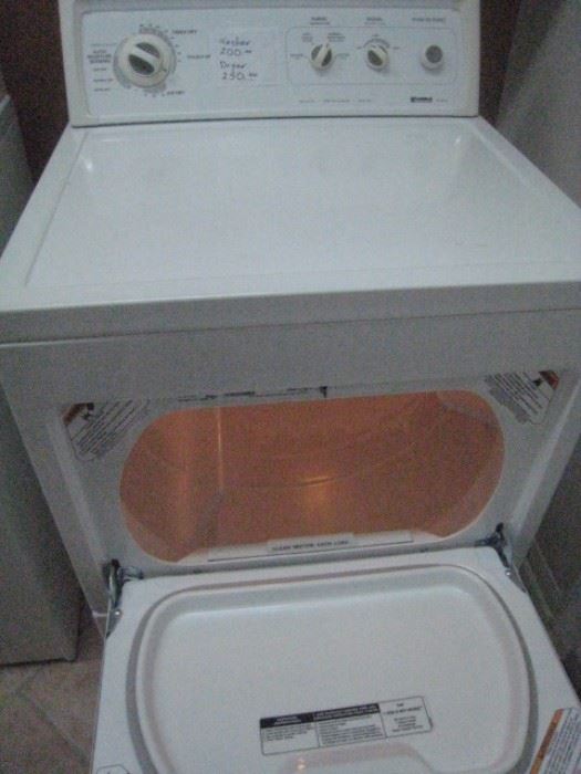 Washer and Dryer..excellent cond.